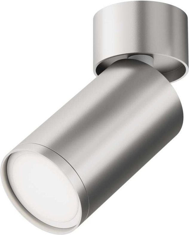 Maytoni Focus S Einzelstrahler Mattsilber 1xGU10