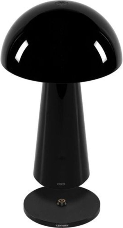 Century LED Tischlampe COCO schw 1,5W 2700K 100 Lumen Dimm. IP44