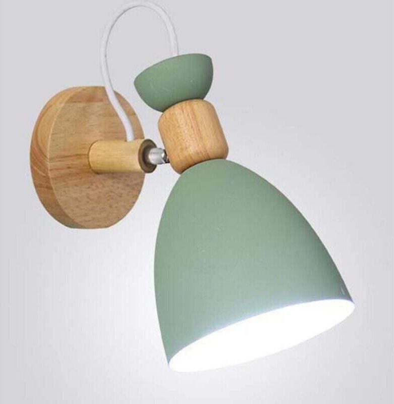Kreative, moderne Wandleuchte, schlichte Wandlampe, E27-Fassung aus Eisen, nordischer Art-Deco-Stil für Schlafzimmer, Wo...