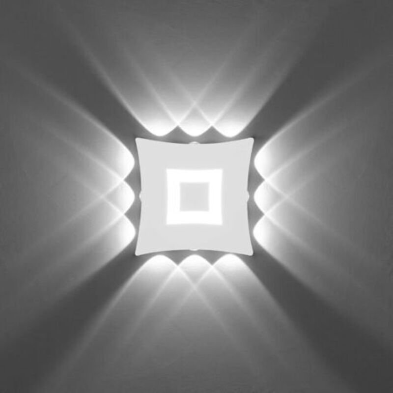 18W Moderne LED Wandlampe Wasserdichte IP65 Aluminium Wandleuchte Innen Außen für Wohnzimmer Schlafzimmer Bad