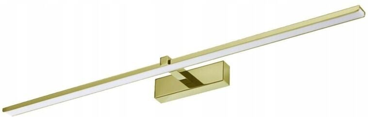 LED BADEZIMMER WANDLEUCHTE SPIEGELLEUCHTE 8W 40cm GOLD VENUS 4200K 580lm