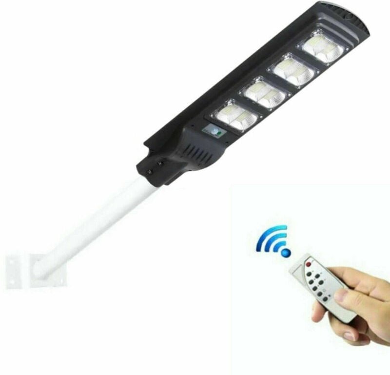 Trade Shop Traesio - Trade Shop - strag lampione 120LED 120W fotovoltaic pannel external energie IP65 -