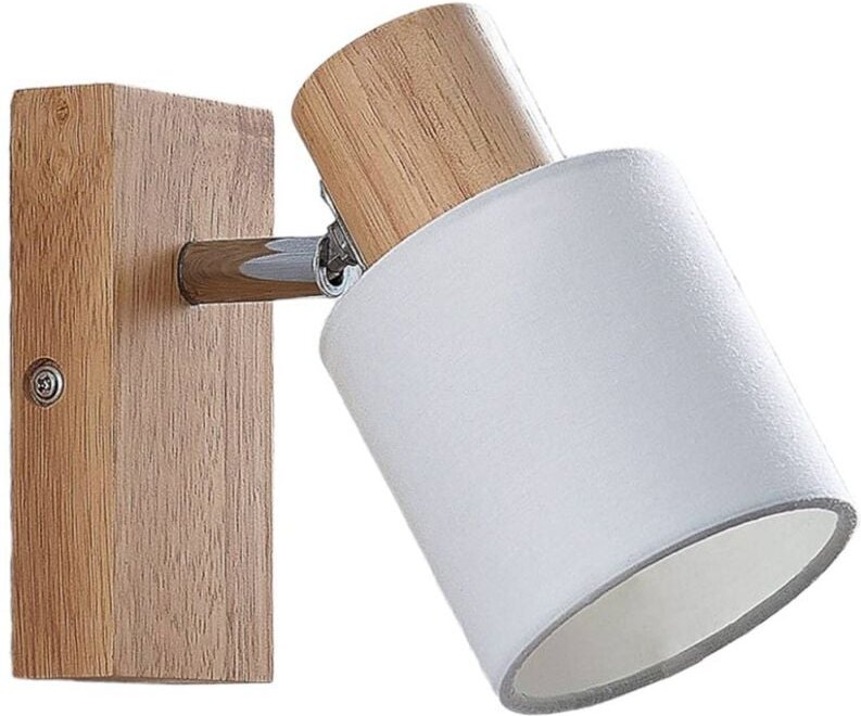 Thumbnail - Strahler 'Wanessa' aus Holz für Wohnzimmer & Esszimmer von Lindby