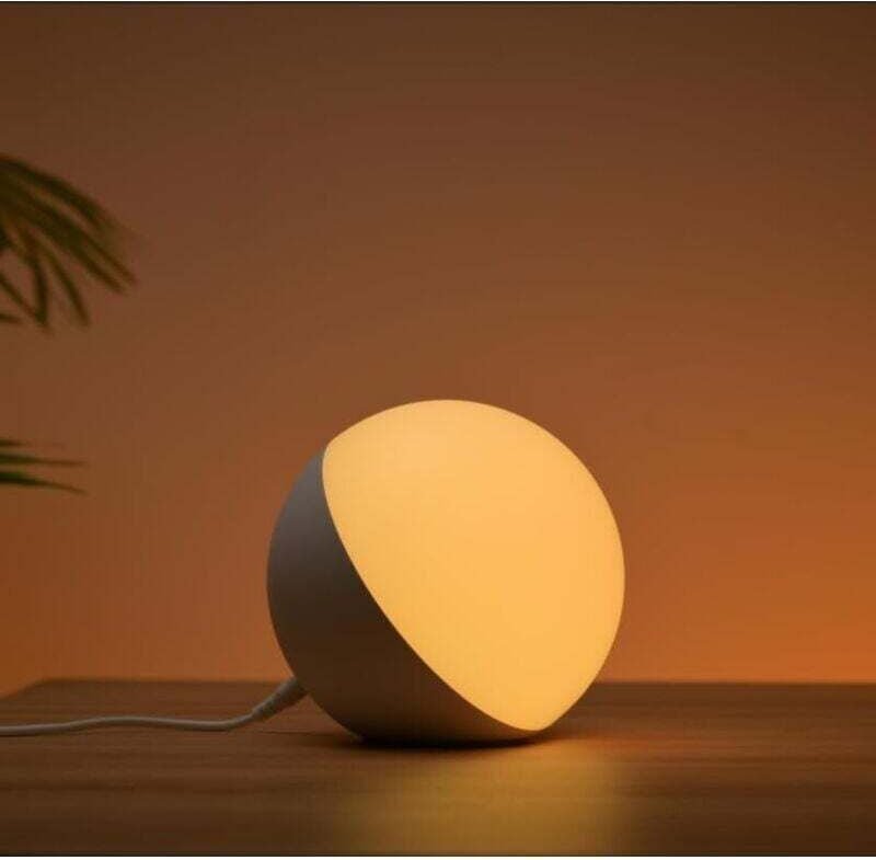 Lampe de bureau intelligente, lampe de bureau à intensité variable, compatible avec le contrôle par application/voix, lu...