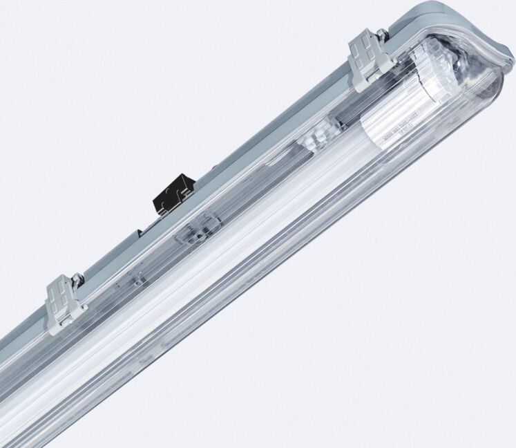 Ledkia - Feuchtraumleuchte 150cm IP65 mit led Röhre Glas 22W 140lm/W 4000K Neutralweiß