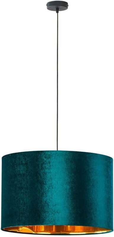 TK Tercino 50cm zylindrische Pendelleuchte Grün 3xE27