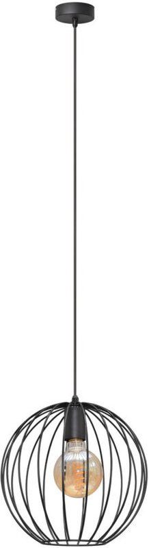 Mercure Drahtrahmen Pendelleuchte Schwarz 30cm - Helam