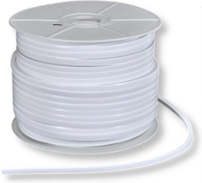 Trade Shop - copy of STRISCIA LED FLESSIBILE DC 24V 500W 2835 MONOCOLORE 120LED/MT BOBINA DA 50MT 2835-50M-24V -