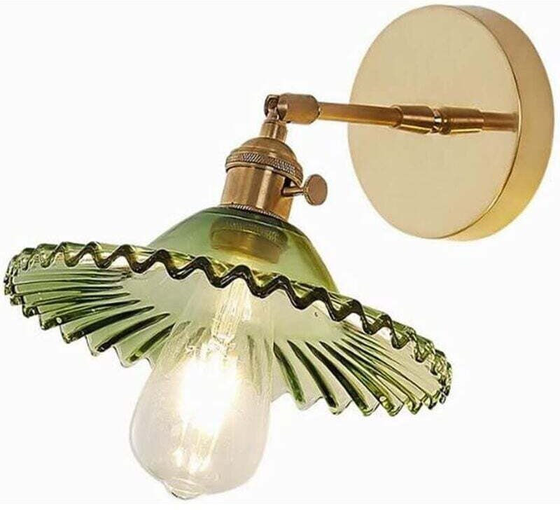 Industrielle Wandleuchte E27, Aufhängung, Lampenfassung im Glas, Ampulle, Plafonnier Industriel, Aufhängungen, Wandappli...