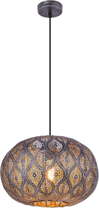 Hängeleuchte - Solera - silber - metall - ø 30cm - - Globo