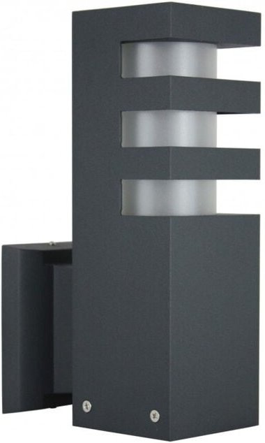 Aluminium-Außenwandleuchte 1xE27 dunkelgrau IP54 SU-MA RADO RADO K DG