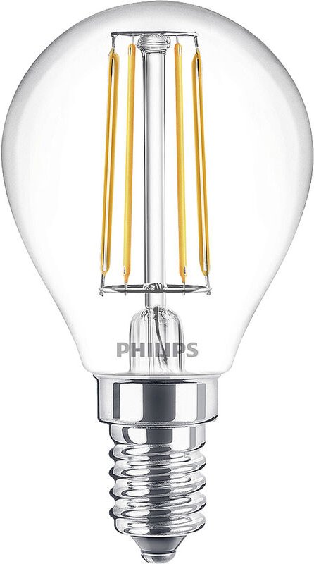 Philips - led 76315200 led eek f (a - g) E14 Tropfenform 4.3 w = 40 w Warmweiß (ø x l) 4.5 cm x 8.2 cm