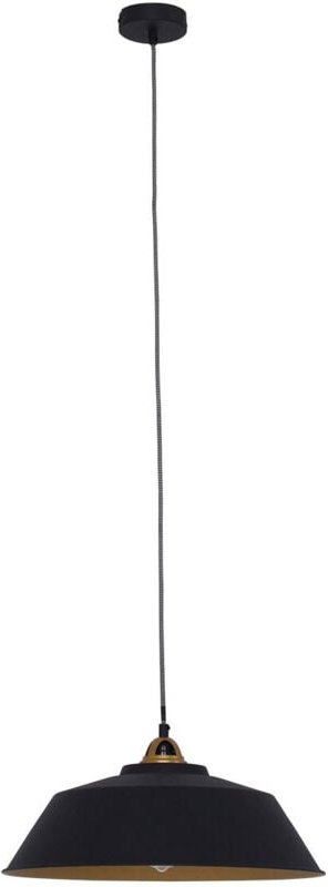 Steinhauer - Mexlite - hängeleuchte - Nove - schwarz - metall - ø 42cm - E27 -
