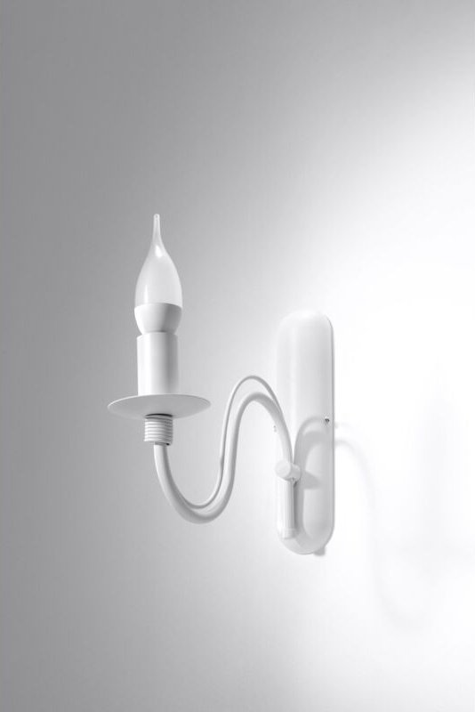 Wandlampe Metall Rustikal E14 H: 25 cm Wandleuchte Wandleuchter