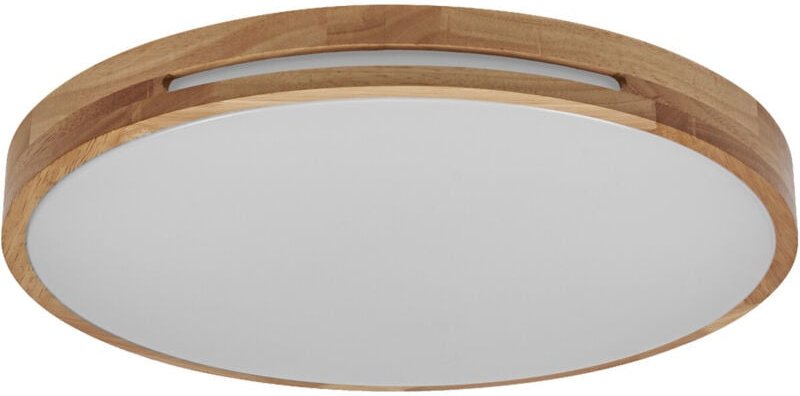Osram LED Deckenleuchte Orbis Woodburry 30 cm 16W dimmbar Holzdekor