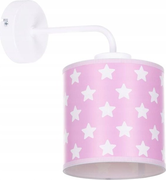 Moderne Wandleuchte mit Lampenschirm, White Stars