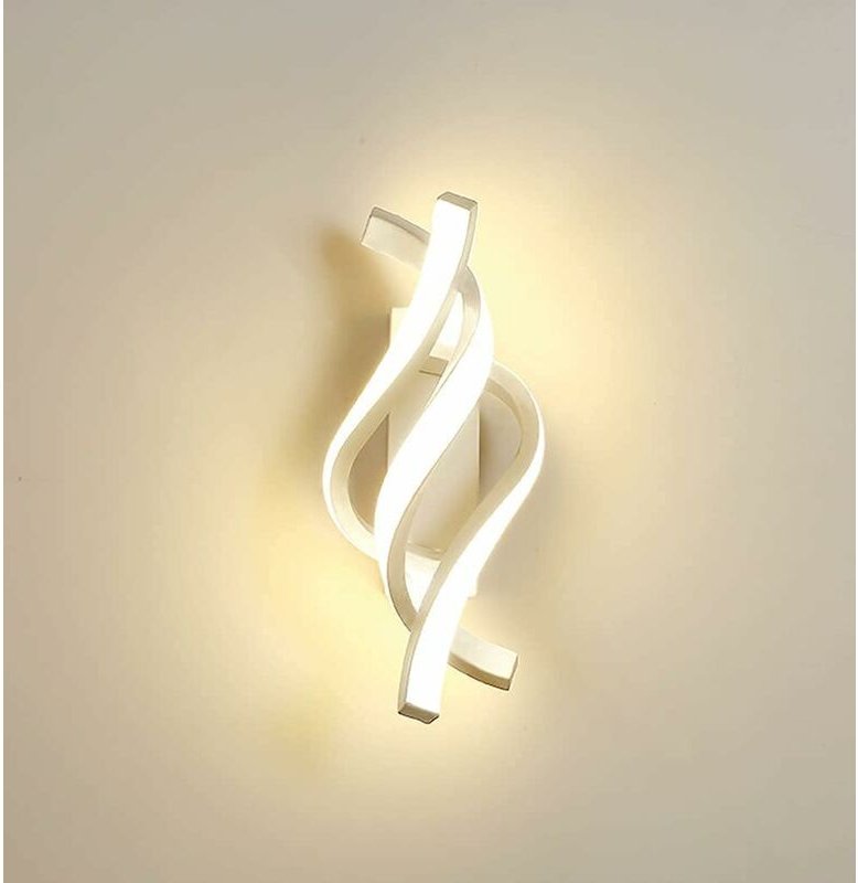 Comely - Acryl Beleuchtung Wandleuchte 1280LM,Innen led Wandleuchte,16W Moderne Wandleuchte,Warmweiß 3000K für Wohnzimme...