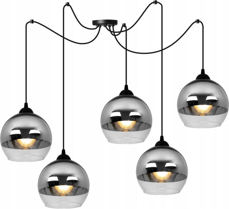 Elegante Chrom-Led-Spinnen-Hängelampe