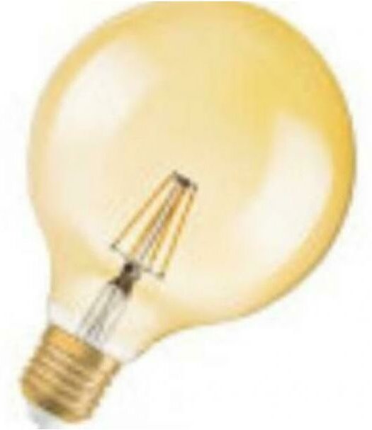 Osram - Vintage globe led bulb 7w filament large e27 socket warm light 2500k led809406box1
