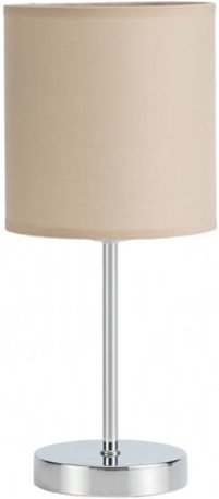 FABRILAMP Tischlampe mit beigem Lampenschirm Modell Chanza