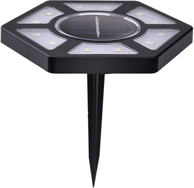 Thumbnail - Ahlsen - Stück Solar-Gartenleuchten für den Außenbereich, Bodenleuchten für den Außenbereich mit 12 LED-Lichtquellen, Ga...