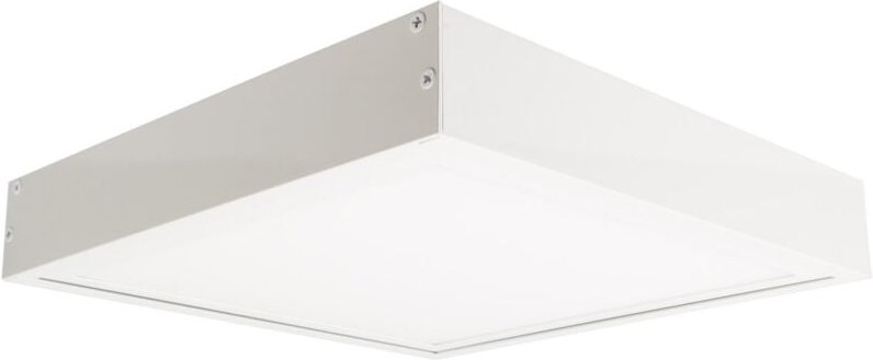 LED Panel 62x62 40W 5200lm 130lm/W Mikroprismatisch UGR19 Lifud Treiber IP40 inkl. Oberflächenset 6000K LIFUD Nicht Dimm...