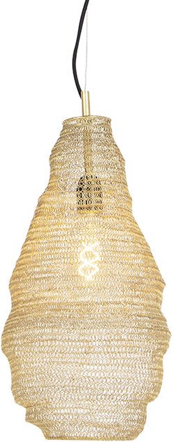 Orientalische Hängelampe Gold - Nidum Rombo