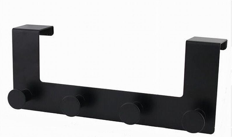 Trade Shop - 4 GANCI 27 X 11.5CM NEROPER ASCIUGAMANI VESTITI 877 -