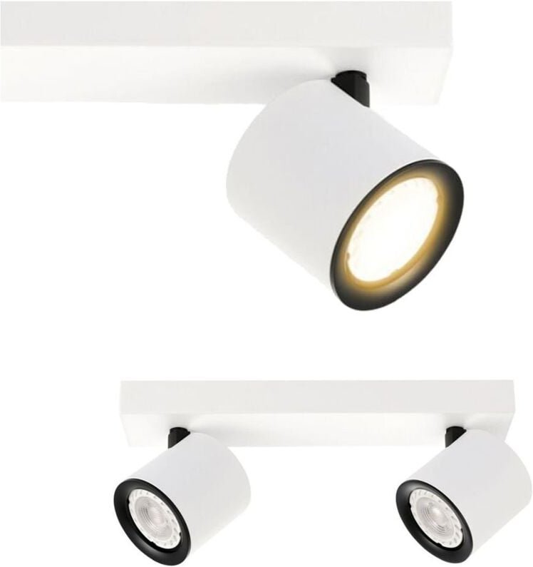 Karlota Moderner Twin-Deckenstrahler, GU10 - Italux