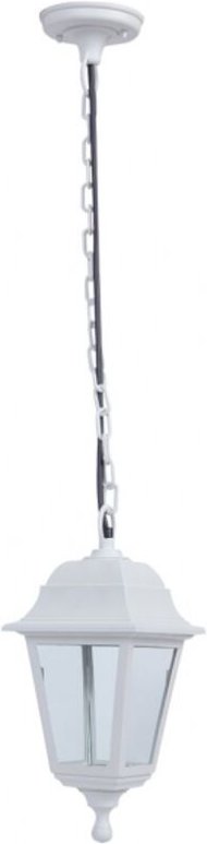 Fabrilamp - Basil Pendelleuchte 1xe27 weiß ip44 polycarbonat regx15x15 cm