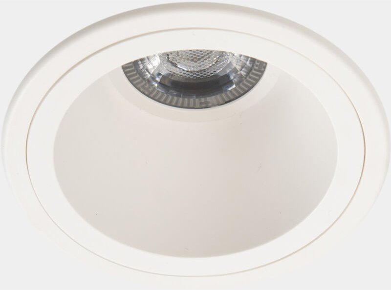 Leds-c4 - Downlight Lite Ø75Mm 6.7W Blanco Neutro - 4000K Cri 80 32.2º On-Off Blanco Ip5