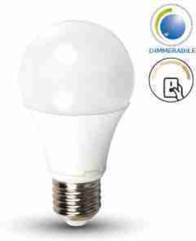 LED4449 VT-2011 LED-Strahler - 4,5 W GU10 SMD, weiße Kunststoffabdeckung, milchig, 4000 K, 6 Stück/Packung