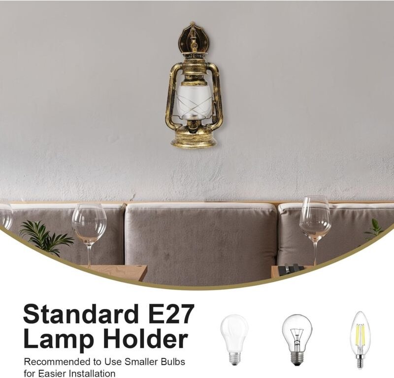 Retro Wandleuchte Hotel Corridor Aisle Lichttechnik Wandlampe Vintage Retro Laternen Wand Lampe Festivals Dekorative Lic...