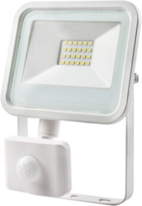 EDM - LED-Projektor 30 w 2370 lm 6400 k Kaltlicht mit Anwesenheitssensor 15,8 x 20 x 4,5 cm