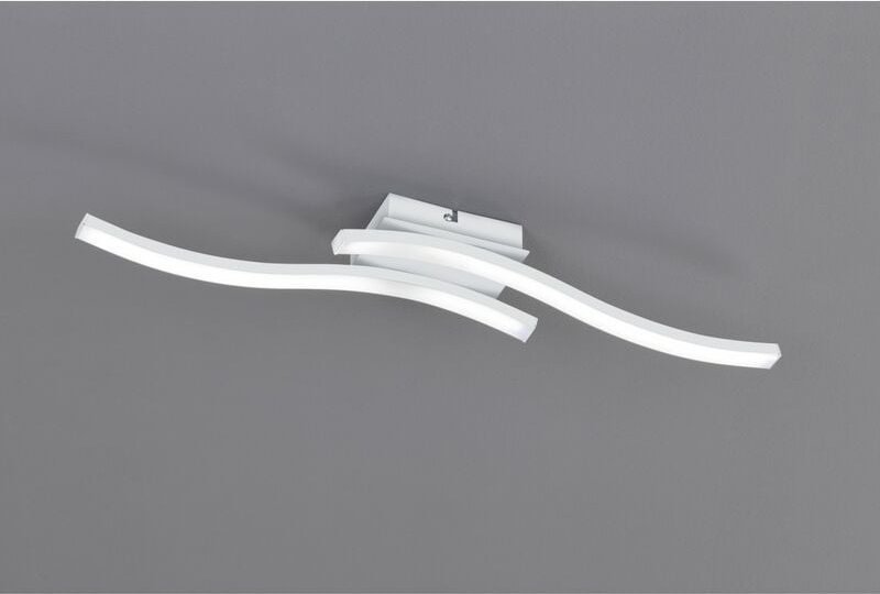 Iperbriko - Moderne Deckenleuchte 2 LED-Stäbe 4000K Route White Trio Lighting