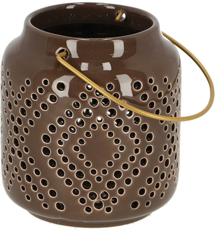Esschert Design - Desert Dream Windlicht s Braun - Keramik