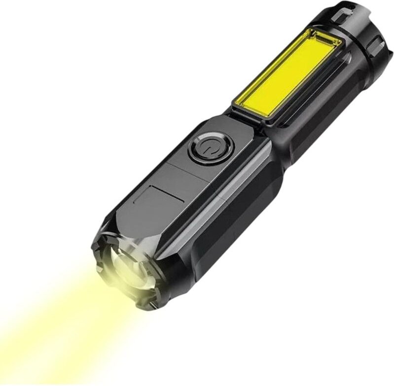 Camping-Taschenlampe, tragbare Taschenlampe – Zoombare LED-Outdoor-Taschenlampe – Vielseitige, tragbare LED-Taschenlampe...