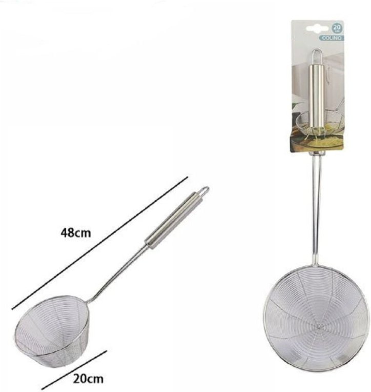 Trade Shop - SIEB 20 CM DURCHMESSER SIEB GEBRATENE SIEB KÜCHENUTENSIL 74072 -