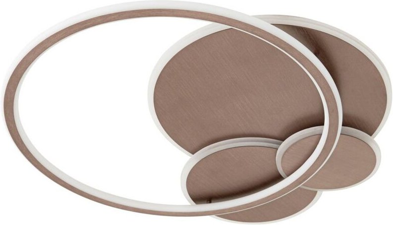 Thumbnail - Deckenlampe "Circulo" aus Metall dimmbar für Wohnzimmer & Esszimmer von Lucande