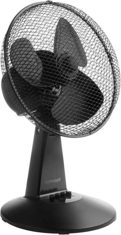 Thumbnail - Standventilator, Durchmesser 35 cm, schwarz vs5041 - Concept