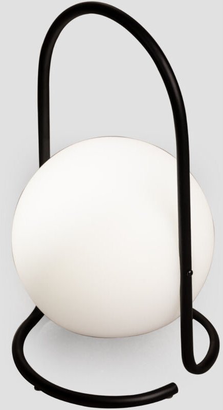 Kabellose LED-Tischleuchte Balum Schwarz - Sklum