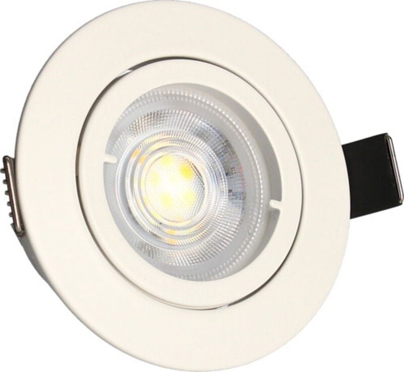 KIT 3 weiße Einbaustrahler JADE Orient. MODUL 5W, 2-CCT, 400lm, Ø83 Arlux Lighting