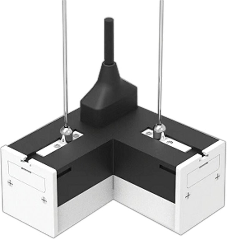 L-Linear led Stecker 8W Farbe Schwarz 4000K - V-tac