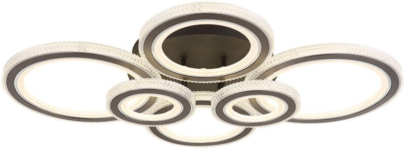 Thumbnail - Deckenleuchte Kristalllampe Wohnzimmerleuchte LED Fernbedienung CCT dimmbar opal