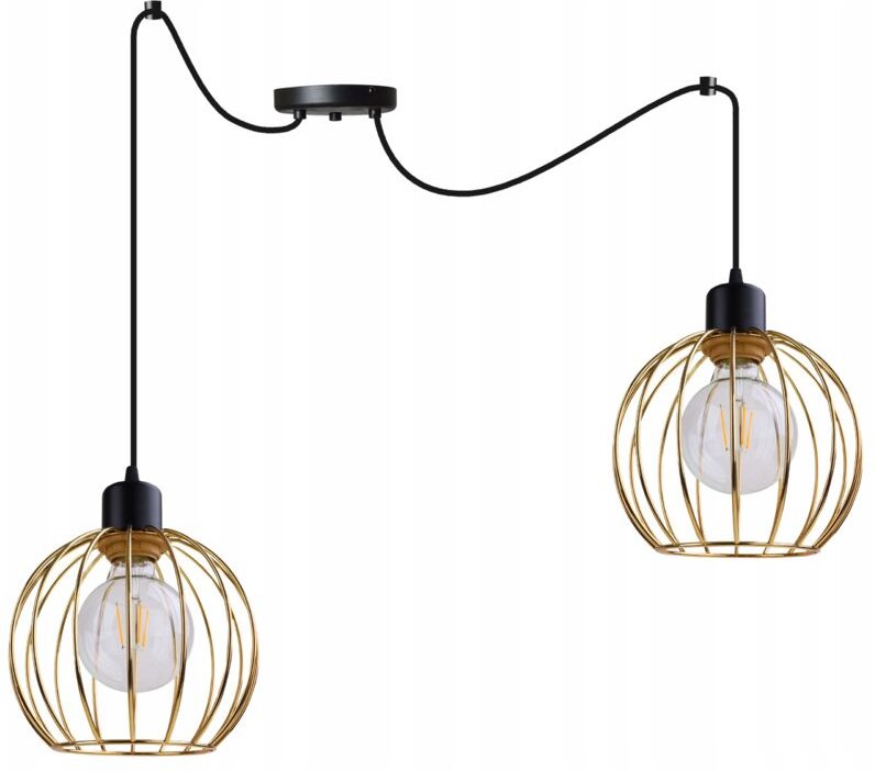 Thumbnail - Deckenleuchte Kronleuchter Golden Spider Loft