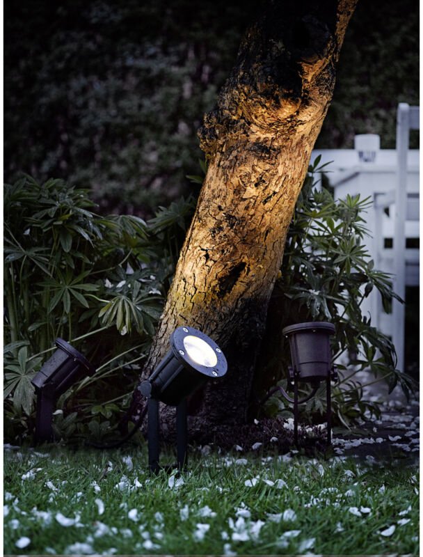 Nordlux 20789903 Spotlight Gartenstrahler LED, Halogen GU10 35 W Schwarz