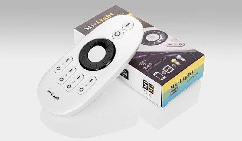 Fernbedienungsdimmer für LED-Streifen, 4 Zonen, 2,4G (RF)