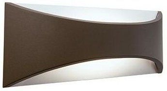 Moon große braune LED-Wandleuchte 12W 4000K IP65 99108/27 - Sovil