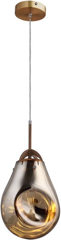 Hängelampe Lumineca Panist 23x30 cm Champagner Farbe