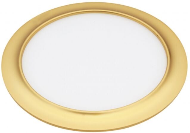 Fabrilamp - Einbaustrahler 15w 3000k trevor gold 1,5x19x19 cm 1200lm cut 17d